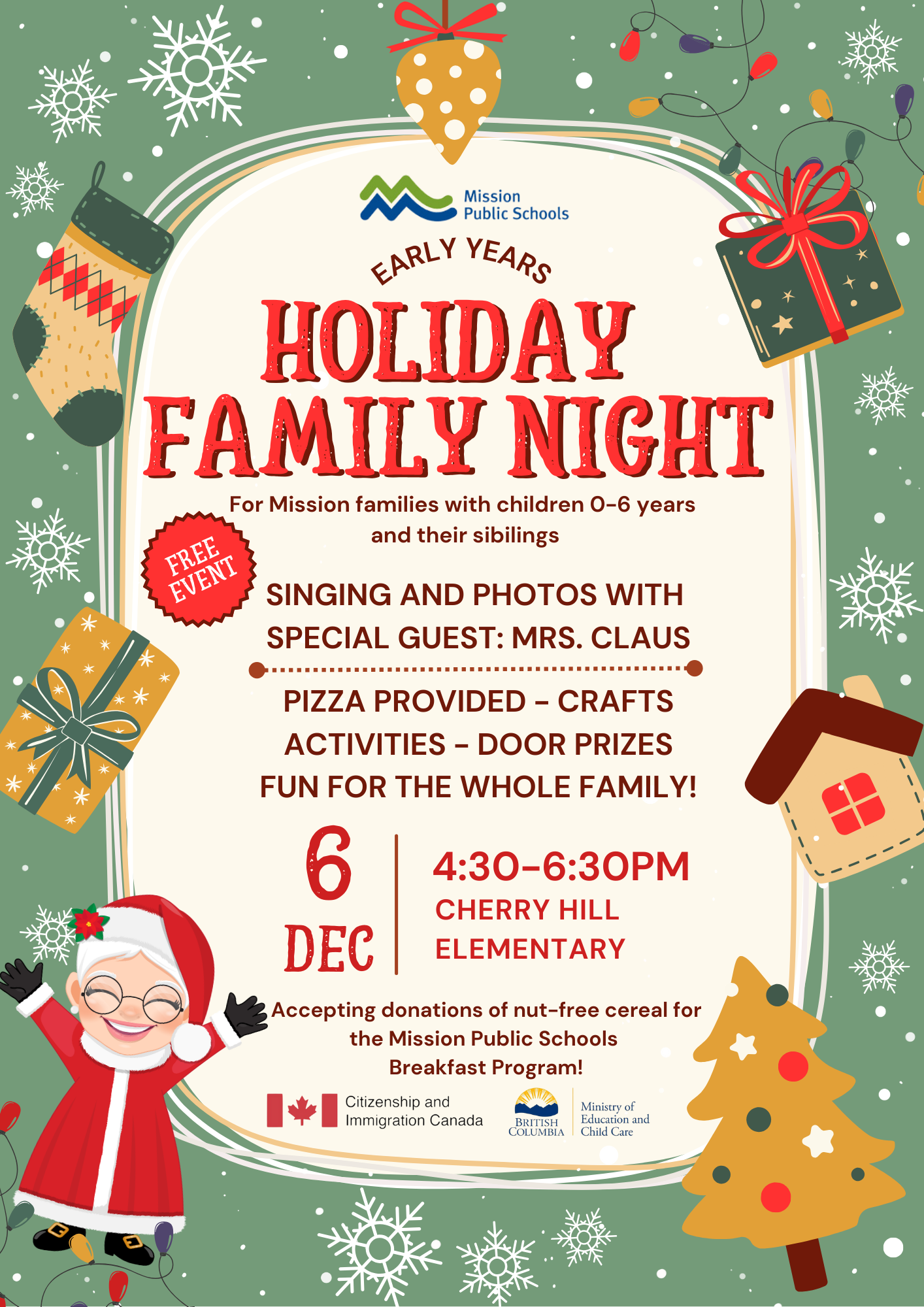 Holiday Family Night
