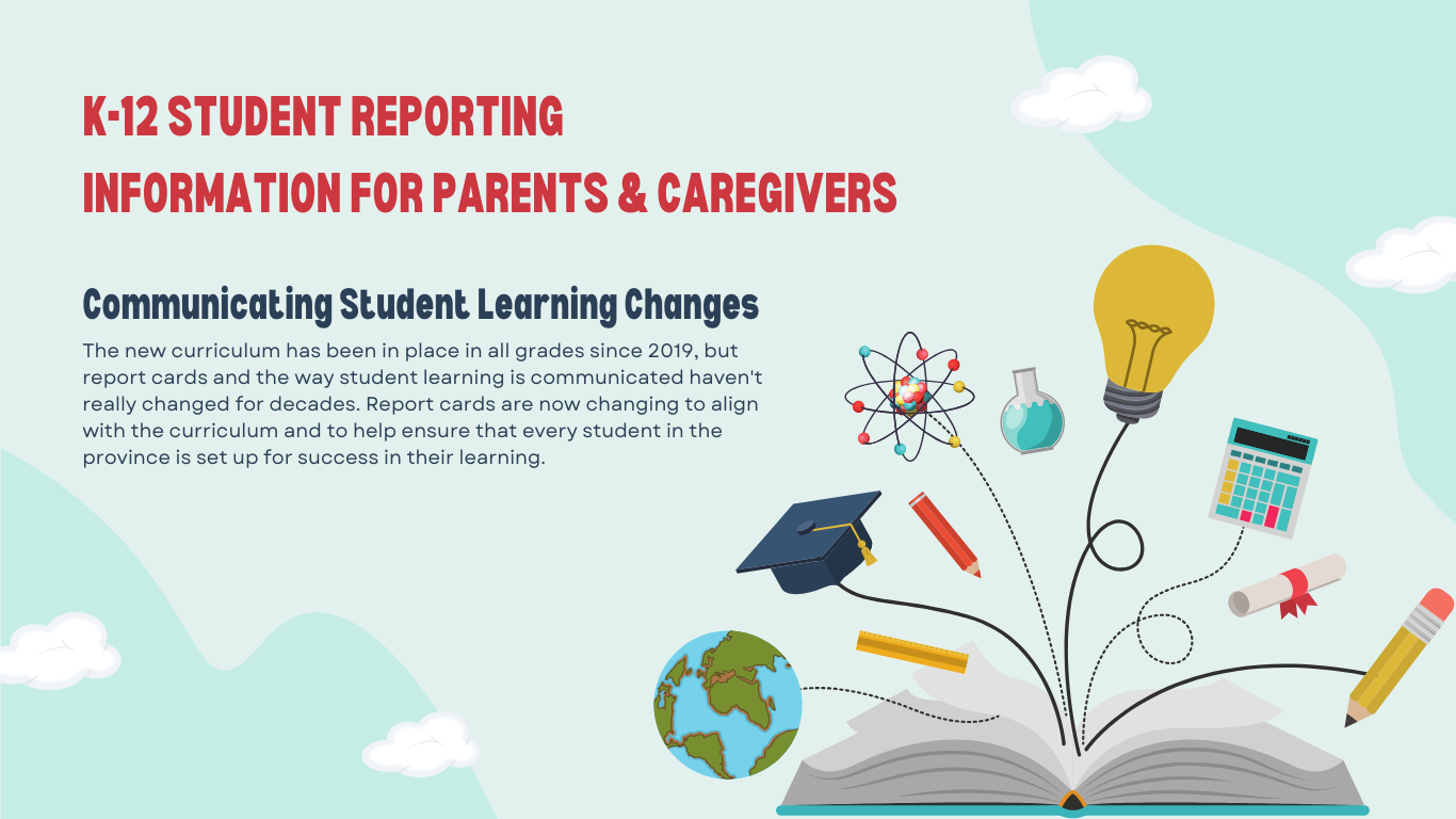 K-12 Student Reporting Changes